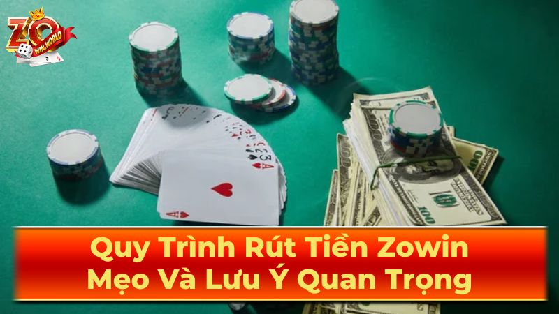 Hướng Dẫn Rút Tiền Zowin Mới Nhất 2025 – Nhanh, An Toàn 1 Các bước rút tiền Zowin